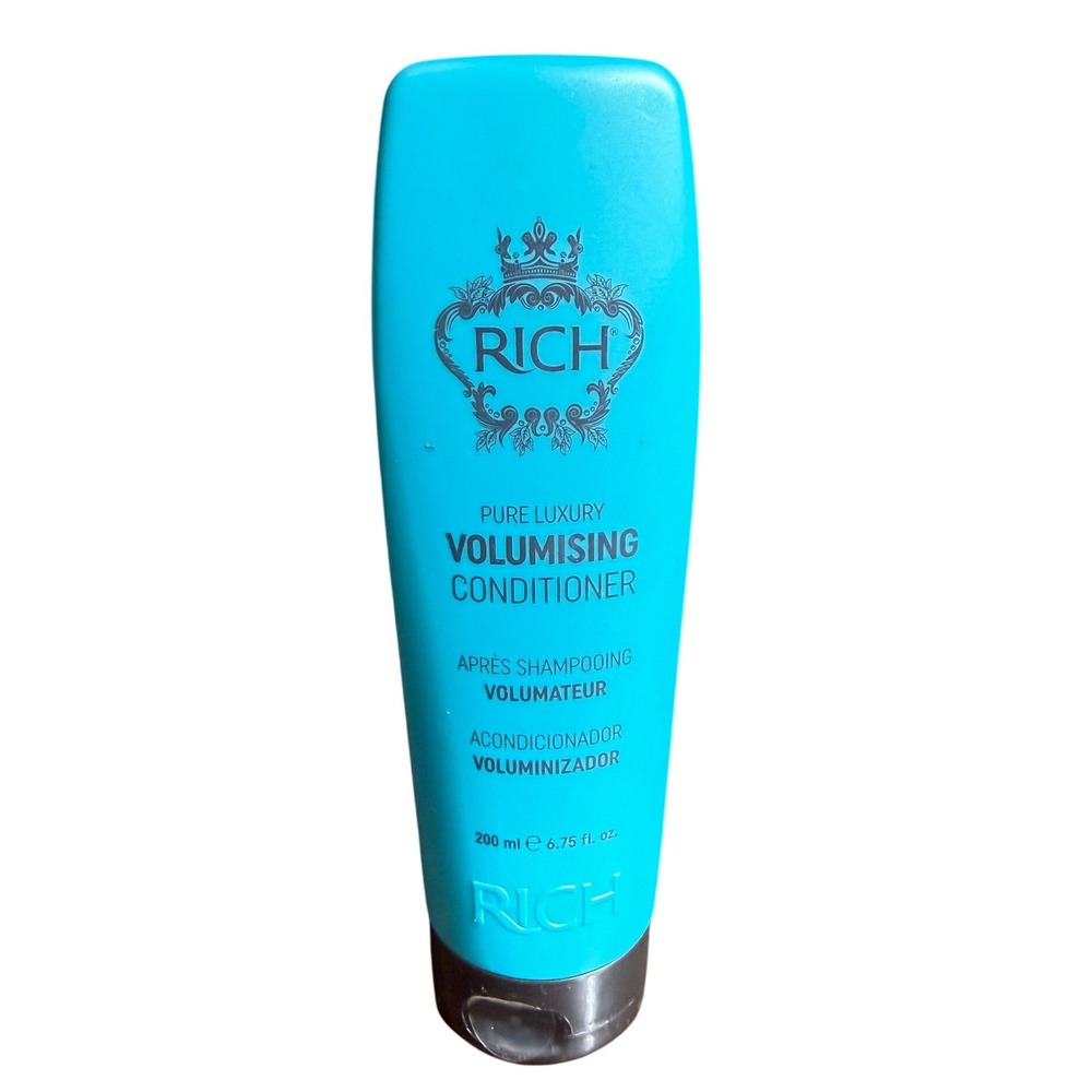 RICH Pure Luxury Volumising Conditioner 200ml 6.75 fl oz Coconut Oil UV Protect